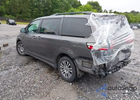 2018 Toyota Sienna Xle Premium 8 Passenger from USA, damaged, VIN 5TDYZ3DCXJS907898